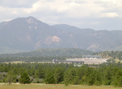 USAFA, Falcon Stadium.